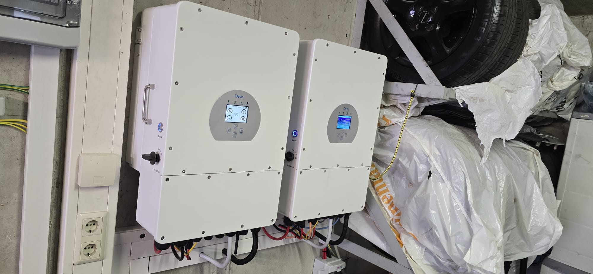 Deye Hybrid Wechselrichter Installation